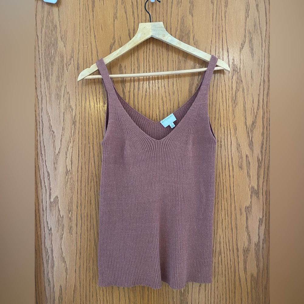 Witchery Dusty Rose Knit Camisole